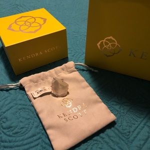 Kendra Scott Megan Mother of Pearl Ring Size 7